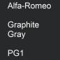 Preview: Alfa-Romeo, Graphite Gray, PG1.